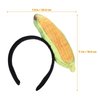 Beaupretty Makeup Headband Spa Headband Ice Cream Corn Cob Headband Skincare Headband for Women for Face Washing Halloween Masquerade Cosplay Party