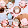 Kasyat 12 Pieces Mini Penguin Plush Penguin Stuffed Animal Party Favors, Cute Small Baby Penguin Stuffed Doll Keyholder Decor for Birthday Gift Boys Girls(Likable Style)