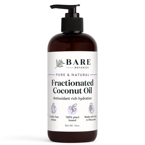 BARE BOTANICS Fractionated Coconut Body Oil