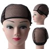 FOMIYES 2pc Ladies Wigs Wig Caps for Women Black Crochet Hook for Hair Wig Hair Net Wig for Men Cap Wig Braided Wig Hair Crochet Mens Wig Hairnet Black Hair Nets Hat Cosplay Miss