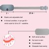Portable Cordless Electric Waist Belt Device, Fast Heating Pad with 3 Heat Levels and 3 Massage Modes, Back or Belly Heating Pad for Women and Girl