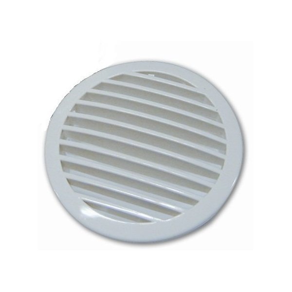 Replacement Boat Parts 3" White Domed Blower Vent Grill