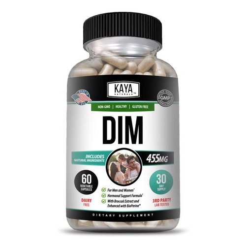 Kaya Naturals DIM Ultra | Supplement for Women and Men | Vegetable Capsules with Broccoli Extract...