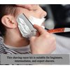 Straight Razor Barber Razor Straight Edge Razor navaja de barbero Straight Razor Kit Professional Shaving Razor with Strop Shaving Brush Leather Strop