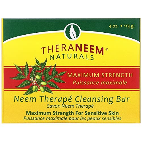 Maximum Strength Neem Oil Soap Organix South 4 oz Bar Soap