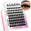 Self-adhesive Natural Lash Clusters Extensions with Tweezers Kits Anime Eyelash Extensions D Curl Wispy Manga Eyelash Clusters Eyelash Extensions Manhua Individual Lashes (H104, 8-16mm)