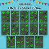 Partywind 204 Styles Glow Dinosaur Party Supplies, 34 Sheets Dinosaur Temporary Tattoos for Kids Goodie Bag Stuffers, Glow Dinosaur Tattoos for the Dark Party Decorations