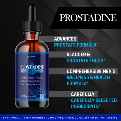 (3 Pack) Prostadine Drops - Official Drop Formula Prostadine for Men, Prostadine Reviews, Prostadine Supplement, Prostadine Natural Liquid Support, Prostadine Drop Formula, 3 Bottles for 3 Months