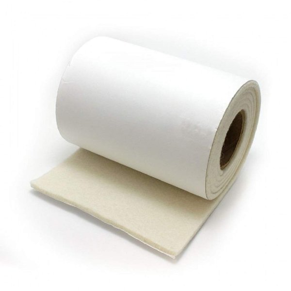 Orthopedic Felt Padding with Adhesive Back 1/4"x6"x2.5yd Roll (1 Sheet)