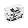 50 PCS 1/64 Scale Model Car Display Case Transparent Toy Car Display Boxes Square Clear PVC Plastic Boxes 1/64 Protector Clear Cases for Hot Wheels and Matchbox Collectors