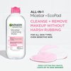 Garnier Micellar Water and Eco Pad Starter Kit, All-In-1 Facial Cleanser & Makeup Remover and 3 Piece Reusable Makeup Remover Pads Set