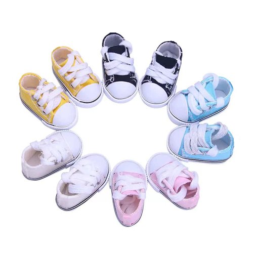 YIJING Doll Accessories,Five Pair 18 Inch America Doll's Shoes,Suitable for 18 inch Doll,Best Gift for Girl