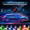 Viesyled 9005 9006 RGB LED Color Changing Fog Light Bulb HB3 HB4 Led Bulb Upgrade Multicolor APP Bluetooth Led Light Super Bright 1800LM 3020 SMD Bulbs Driving DRL Fog Lights Replacement 2PCS