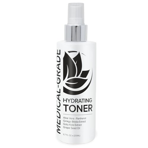 Microderm GLO - Active Hydrating Toner, Anti-Aging Replenishing Advanced Face Moisturizer, with Vitamins A, C, E & Natural Botanicals to Promote Skin Balance & Collagen Production, 6.7 Fl Oz