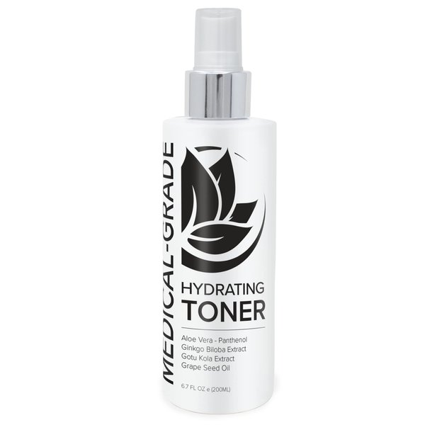 Microderm GLO - Active Hydrating Toner, Anti-Aging Replenishing Advanced Face Moisturizer, with Vitamins A, C, E & Natural Botanicals to Promote Skin Balance & Collagen Production, 6.7 Fl Oz