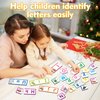 Kasfalci Alphabet Puzzle Cards,ABC puzzle,Alphabet Learning Toys,ABC Learning for Toddlers Kids,Matching Letter Game,Preschool Learning Activities,Kindergarten Classroom Must Haves,Homeschool Supplies