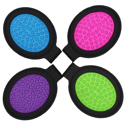 4 Pcs Folding Travel comb Mirror Hair Brushes Portable Wet Magic Mini Hair brush Pocket Comb For Women