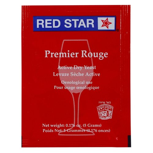 Red Star Premier Rouge formerly Pasteur Red Dried Wine Yeast (10 Packets)