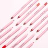 YIBABY Matte Lip Liner Pencil Set,12 Colors Natural Nude to Dark Waterproof Long Lasting No Fade Soft Pencils Lipstick Makeup Gift Set for Daily Travel Party Work (A)