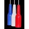 Do-All Outdoors Reusable Bottle Shooting Targets, All Calibers, Pack of 3, Multicolor, 9" X 9" X 2.5", Red/White/Blue