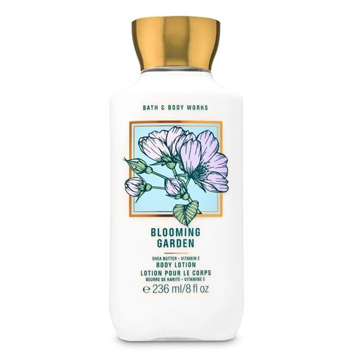 Bath and Body Works Blooming Garden Body Lotion, 8 Fl Oz, 24 Hour Moisture Shea Butter & Vitamin E