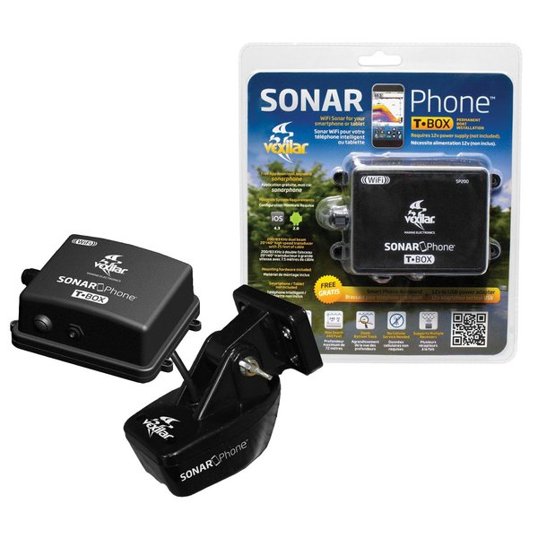 Vexilar SP200 T-Box Smartphone Fish Finder, Black