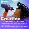 Gnarly Nutrition Creatine Powder - Creapure, Vegan Creatine Supplement, NSF Sport Certified, Optimized Recovery, Sports Nutrition, 5g Creatine Monohydrate, Unflavored (15.87oz)