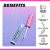 Lime Crime Venus Pigmented Liquid Eyeliner with Precision Brush, Butterfly (Bright Aqua) - Ultra Matte Water-Based Formula is Long-Lasting, Smudge-Proof & Quickly Dries - Vegan & Cruelty-Free