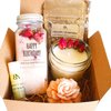 Beets and Apples Happy Birthday Gift Basket, Gift Baskets for Women Birthday Gift Ideas for Women, Natural Spa Gift Basket for Birthday Gifts, Handmade in USA (Happy B-Day)
