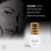 Lash Affair Eyelash Extension Glue, False Lash Semi-Permanent Professional Strong Adhesive for Individual Lashes, Lash Tech Artist Supplies, Quick-Dry, Latex Free, Low Fumes, Clear Connection, 5 ml
