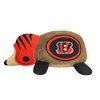 NFL Cincinnati Bengals Plush Hedgehog Toy for Dogs & Cats, Cool Soft Pet Toy for Fun and Interactive Play, Dog Chew Toy with Squeaker, Licensed Hot Pet Toy