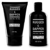 RUGGED & DAPPER Daily Duo Skincare Set for Men | Includes Age + Damage Defense Moisturizer & Daily Power Scrub Face Wash
