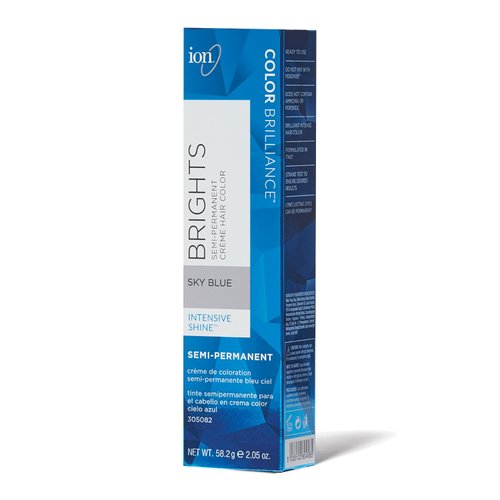 Ion Sky Blue Semi Permanent Hair Color Sky Blue