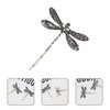 4Pcs Silver Dragonfly Hair Clip,Wedding Retro Antique Barrette,Bridal Headdress Head Wear Styling Hair Accessories for Girls Ladies Bobby Pins Hair pins French Hair Styling Pins Hair Care