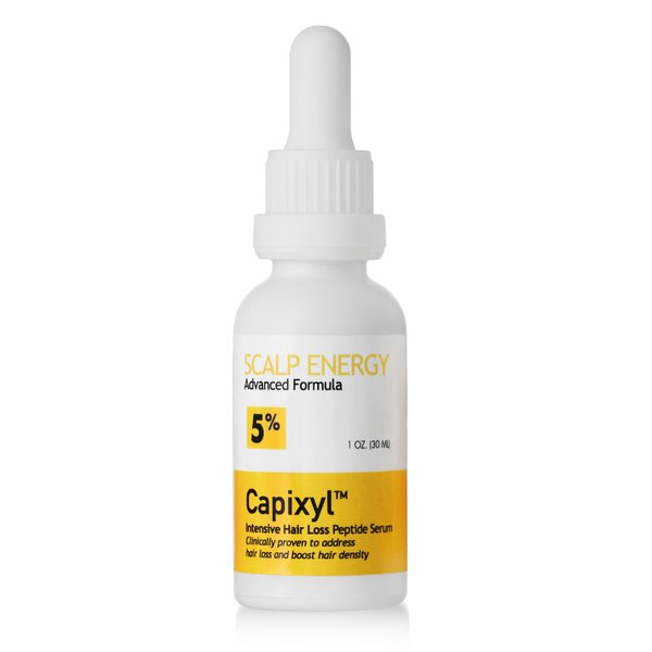 Scalp Delivery Peptide Vegan 5% Hair Growth Serum With Capixyl - Hair Growth Products for Men & Women Helps Reduce Hair Loss, Strengthen & Thicken Vegan Hair Serum for Thinning Hair