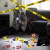Akide Halloween Crime Scene Decorations Kit Have A Killer Birthday Banner Body Silhouette Crime Scene Tape Evidence Markers Mugshot Backdrop for Detective Murder Mystery Party Decorations
