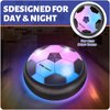 Officygnet 2 Pack Hover Soccer Ball Toys Gifts for 3 4 5 6 7 8-12 Year Old Boy, Indoor Boy Toys Age 6-8, Light-Up Soccer Ball Game Toys for Kids 3-5, 4-8, for 8-10-12 Year Old Boy