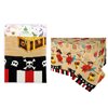 WERNNSAI Pirate Party Tablecloth - 1 Pack 54'' x 108'' Pirate Party Supplies Disposable Island Treasure Map Tablecover Rectangular Nautical Party Decoration for Kids Pirate Theme Dining Table Cover