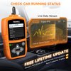 FOXWELL NT201 OBD2 Scanner Car Code Reader Check Engine Light Reader OBDII EOBD Car Computer Diagnostic Scan Tool Auto Fault Code Scanner for All Cars After 1996