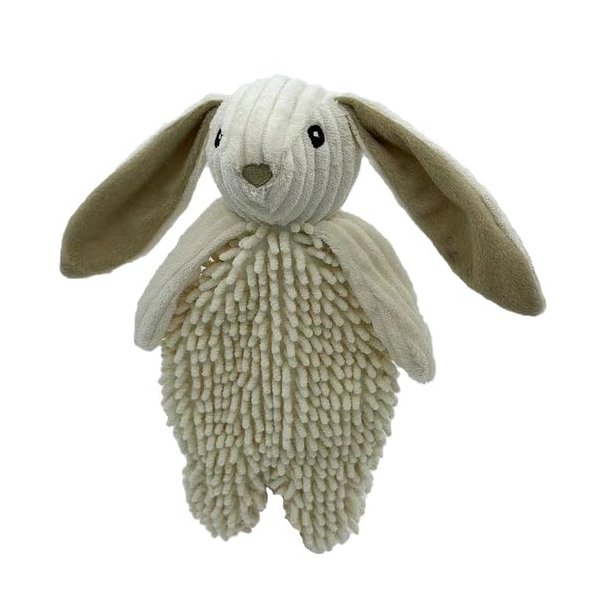 Pet Lou Natural Floppy Bunny, 13-inch Height, Super Soft, Animal Plush Toys