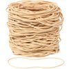 AIWOQI Rubber Bands 300Pcs 4.8inch Big rubber band Elastic Rubber Band Light brown rubber bands office supplies File Folders Litter Box (4 4/5" x 1/16")