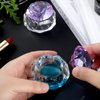 2 Pieces Dappen Dish with Lid, Liquid Powder Dappen Dish for Acrylic Nails Crystal Bowl Glass Dapping Dish Glassware Nail Stand Cup for Nail Manicure Care Tools DIY