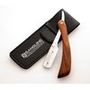 Pure Wood Shaving Razor/Cut Throat Razors/Men Razor (coolcut) + Free Blades & Pouch (wood-r5)