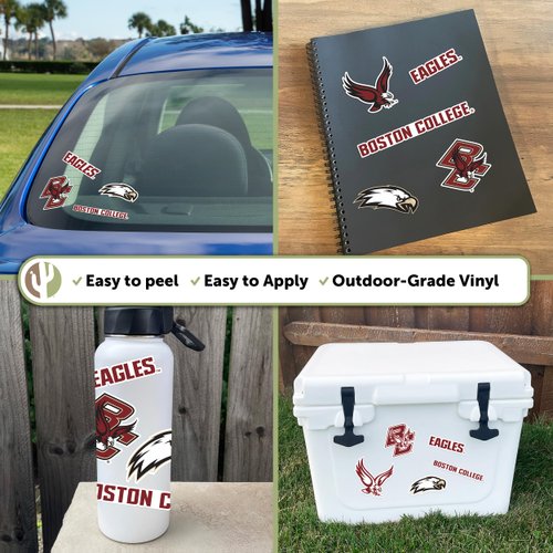 Boston College Sticker Eagles BC Stickers Vinyl Decals Laptop Water Bottle Car Scrapbook T2 (Type 2)
