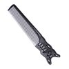 YS Park 209 Barber Comb - Carbon