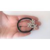 Generic Crystal triple flower shaped hair tie pony tail holder scrunchie