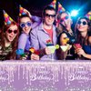 2pcs Purple and silver Birthday Party Tablecloth Glitter Diamonds Happy Birthday Tablecloth boy girl Party Supplies Decorations 70 inches x 51 inches for Purple and silver Birthday party supplies
