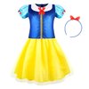 Chillife Princess Dress Up for Girls, Role Play Kids Dress up Clothes fo Girls Gift Set Princess Toys for Little Girls Ages 3-8yrs Toddler Birthday Party