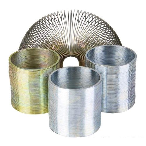 ArtCreativity Metal Coil Spring - 12 Pack - 1 Inch Silver and Gold Metal Coil Spring Set - Fun Birthday Party Favor for Kids, Cute Coil Spring Prize, Goody Bag Fillers, Stocking Stuffers, Novelty Gift