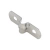 Sydien 50Pcs M5 2Hole Strap U Bracket Tube Strap Stainless Steel Rigid Pipe Strap Clamp
